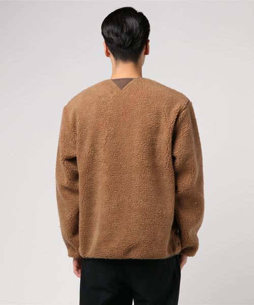 Confirm（コンファーム）の「Confirm / コンファーム ボアカーディガン（ブルゾン・メンズ・ブラック/ベージュ/カーキ・M/L）」の5枚目の写真