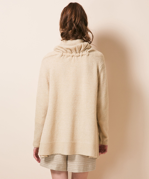 ANY SIS（エニィスィス）の「【北川景子さん着用】ニュアンスニットアウター（その他アウター・レディース・ライトグレー系/ベージュ系/オレンジ系/ブルー系・2）」の6枚目の写真