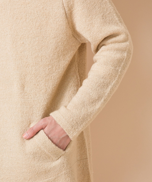 ANY SIS（エニィスィス）の「【北川景子さん着用】ニュアンスニットアウター（その他アウター・レディース・ライトグレー系/ベージュ系/オレンジ系/ブルー系・2）」の8枚目の写真