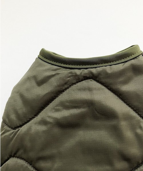 TODAYFUL(トゥデイフル)の「ドッグライナージャケット(ペットウェア・レディース・カーキ・S/M/L)」の4枚目の写真