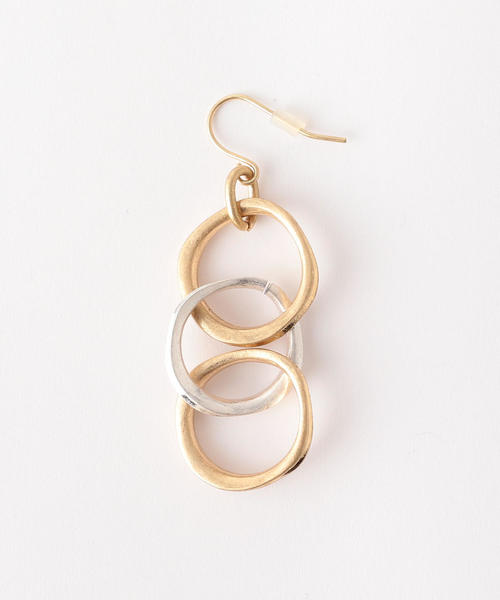 BEAUTY&YOUTH UNITED ARROWS（ビューティーアンドユースユナイテッドアローズ）の「BY 3カラーコンビピアス（ピアス（両耳用）・レディース・その他1・FREE）」の2枚目の写真