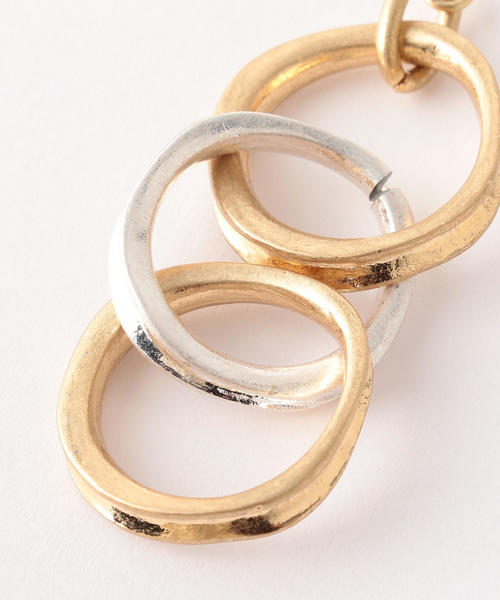 BEAUTY&YOUTH UNITED ARROWS（ビューティーアンドユースユナイテッドアローズ）の「BY 3カラーコンビピアス（ピアス（両耳用）・レディース・その他1・FREE）」の4枚目の写真