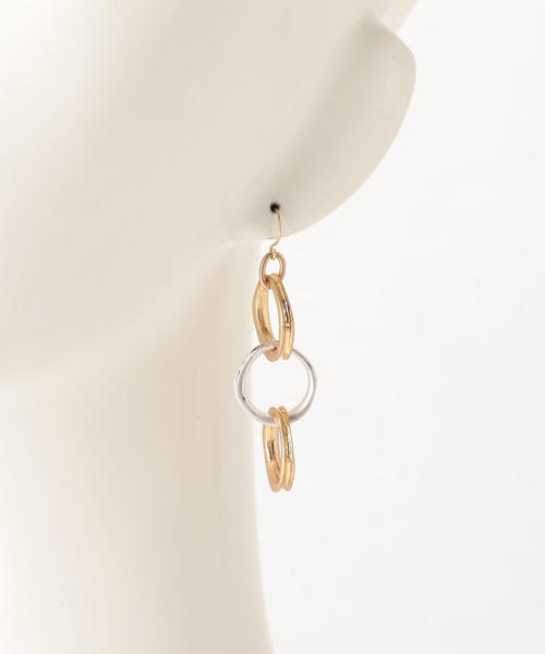 BEAUTY&YOUTH UNITED ARROWS（ビューティーアンドユースユナイテッドアローズ）の「BY 3カラーコンビピアス（ピアス（両耳用）・レディース・その他1・FREE）」の6枚目の写真