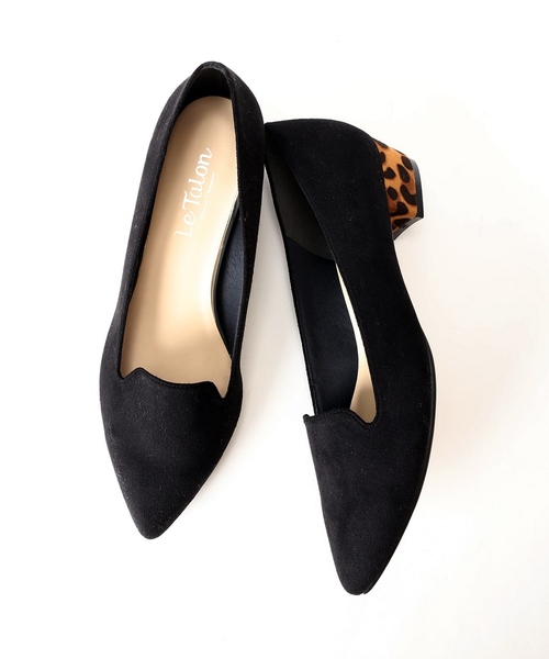 LE TALON（ルタロン）の「3cmポインテッドハイショクヒールオペラパンプス◆（パンプス・レディース・ボルドー/カーキ/ブラック・23cm/23.5cm/24cm/24.5cm/25cm/22.5cm/22cm）」の20枚目の写真