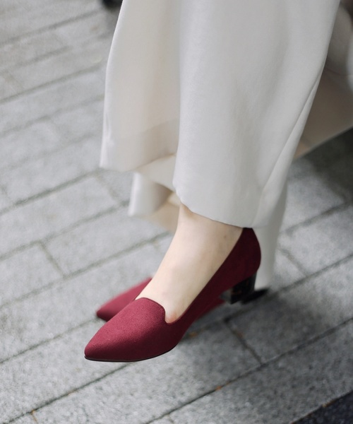 LE TALON（ルタロン）の「3cmポインテッドハイショクヒールオペラパンプス◆（パンプス・レディース・ボルドー/カーキ/ブラック・23cm/23.5cm/24cm/24.5cm/25cm/22.5cm/22cm）」の21枚目の写真