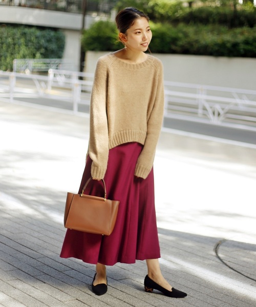 LE TALON（ルタロン）の「3cmポインテッドハイショクヒールオペラパンプス◆（パンプス・レディース・ボルドー/カーキ/ブラック・23cm/23.5cm/24cm/24.5cm/25cm/22.5cm/22cm）」の22枚目の写真