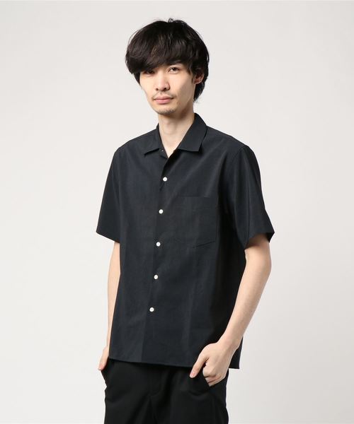 ADAM ET ROPE'(アダムエロペ)の「【Wild Life Tailor】EVALETオープンカラーシャツ(シャツ/ブラウス・メンズ・ベージュ/グレー/レンガ/ブルー系その他2/ブルー系その他3/ネイビー・L/M)」の3枚目の写真