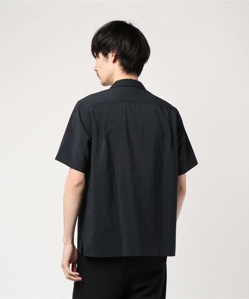 ADAM ET ROPE'(アダムエロペ)の「【Wild Life Tailor】EVALETオープンカラーシャツ(シャツ/ブラウス・メンズ・ベージュ/グレー/レンガ/ブルー系その他2/ブルー系その他3/ネイビー・L/M)」の8枚目の写真