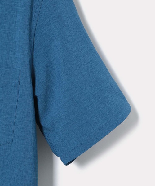 ADAM ET ROPE'(アダムエロペ)の「【Wild Life Tailor】EVALETオープンカラーシャツ(シャツ/ブラウス・メンズ・ベージュ/グレー/レンガ/ブルー系その他2/ブルー系その他3/ネイビー・L/M)」の12枚目の写真