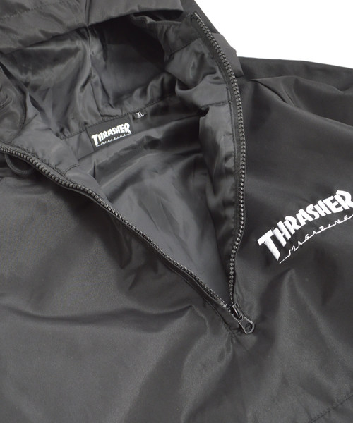 THRASHER(スラッシャー)の「THRASHER/スラッシャー アノラックパーカー(マウンテンパーカー・メンズ・ホワイト/ブラック/ローズ・M/L/XL)」の12枚目の写真