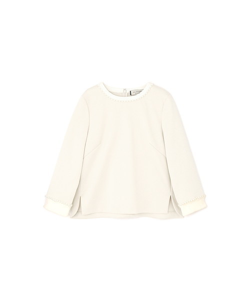 JILL STUART(ジルスチュアート)の「◆《Endy ROBE》ナオミパール調ブラウス(シャツ/ブラウス・レディース・ブラック/ホワイト・SMALL/MEDIUM)」の10枚目の写真