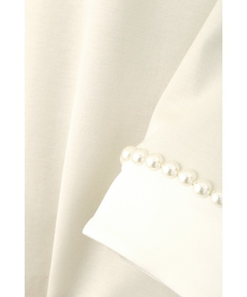 JILL STUART(ジルスチュアート)の「◆《Endy ROBE》ナオミパール調ブラウス(シャツ/ブラウス・レディース・ブラック/ホワイト・SMALL/MEDIUM)」の11枚目の写真
