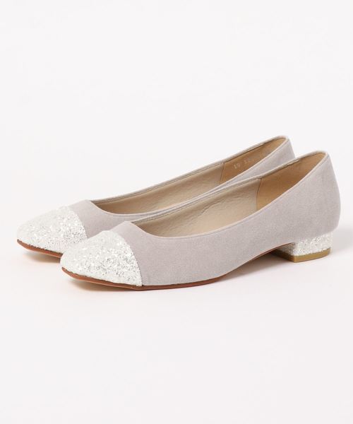 LE TALON（ルタロン）の「スクアエトゥキャップフラット◆（その他シューズ・レディース・ブラック/ネイビー/グレー/ラベンダー/ライトグレー/ナチュラル・22.5cm/23cm/23.5cm/25cm/24cm/24.5cm/22cm）」の2枚目の写真