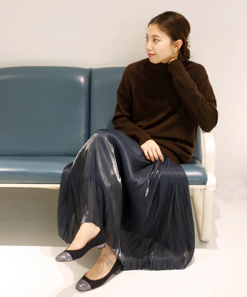 LE TALON（ルタロン）の「スクアエトゥキャップフラット◆（その他シューズ・レディース・ブラック/ネイビー/グレー/ラベンダー/ライトグレー/ナチュラル・22.5cm/23cm/23.5cm/25cm/24cm/24.5cm/22cm）」の10枚目の写真