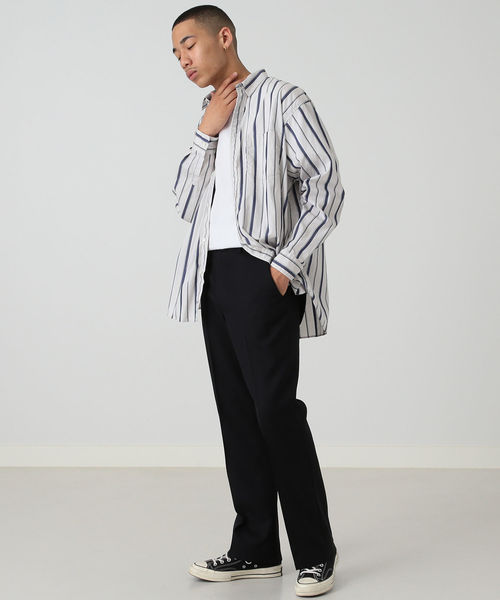 BEAMS（ビームス）の「【WEB限定】BEAMS / NEW STANDARD シューカット パンツ（その他パンツ・メンズ・ブラック/ダークグリーン/ボルドー・S/M/L/XL）」の15枚目の写真
