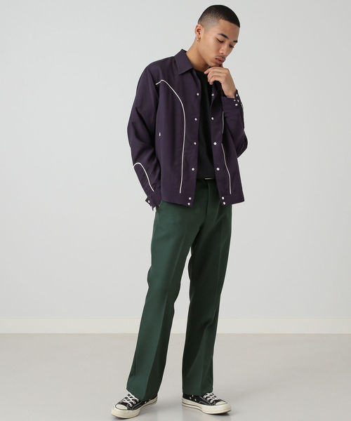 BEAMS（ビームス）の「【WEB限定】BEAMS / NEW STANDARD シューカット パンツ（その他パンツ・メンズ・ブラック/ダークグリーン/ボルドー・S/M/L/XL）」の11枚目の写真