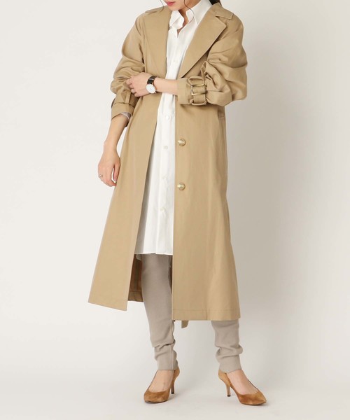 Ouvrage Classe ウヴラージュクラス の オーバートレンチガウンコート トレンチコート Wear