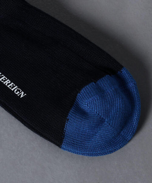 UNITED ARROWS（ユナイテッドアローズ）の「SZZI LNG RIB CNT（ソックス/靴下・メンズ・ダークグリーン/ロイヤルブルー/ネイビー/レッド/ホワイト/グレー・10h）」の15枚目の写真