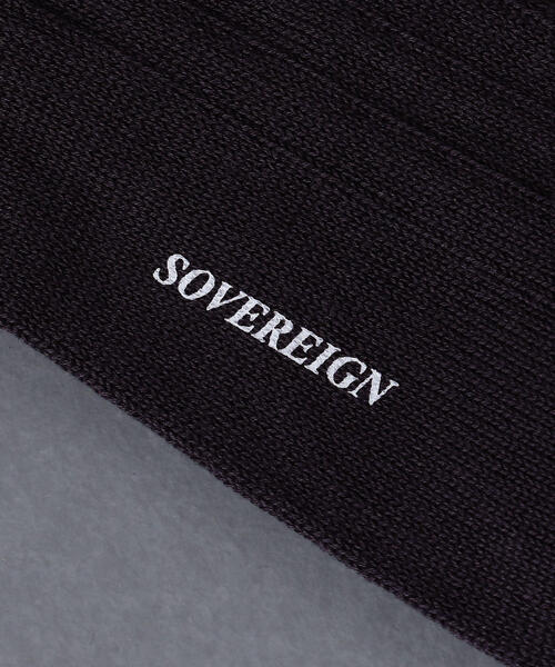 UNITED ARROWS（ユナイテッドアローズ）の「SZZI LNG RIB CNT（ソックス/靴下・メンズ・ダークグリーン/ロイヤルブルー/ネイビー/レッド/ホワイト/グレー・10h）」の9枚目の写真