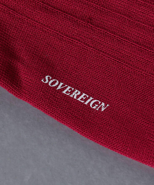 UNITED ARROWS（ユナイテッドアローズ）の「SZZI LNG RIB CNT（ソックス/靴下・メンズ・ダークグリーン/ロイヤルブルー/ネイビー/レッド/ホワイト/グレー・10h）」の10枚目の写真