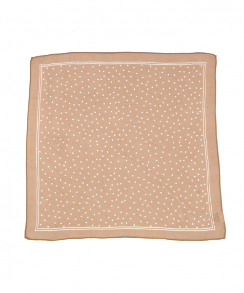 LOWRYS FARM（ローリーズファーム）の「シフォンガラスカーフ　827852（バンダナ/スカーフ・レディース・ホワイト/その他1/ブラウン/ブラック・FREE）」の10枚目の写真