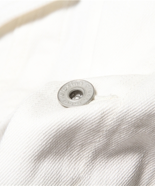 green label relaxing(グリーンレーベルリラクシング)の「WHITE DNM 3RD/TYPE ジャケット ◆(デニムジャケット・メンズ・ホワイト・LARGE/SMALL/MEDIUM)」の10枚目の写真