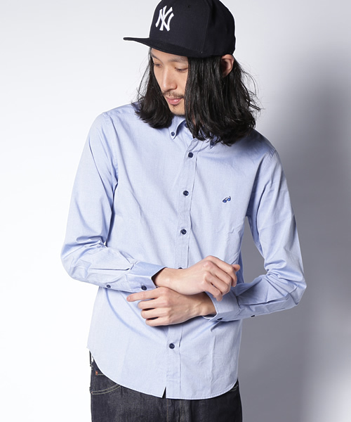 green label relaxing（グリーンレーベルリラクシング）の「[WEB限定] ★★P/OX SUNGRS/EMB BD-Gシャツ（シャツ/ブラウス・メンズ・ホワイト/その他2/ロイヤルブルー/その他1・SMALL/LARGE/X-LARGE/MEDIUM/X-SMALL）」の13枚目の写真