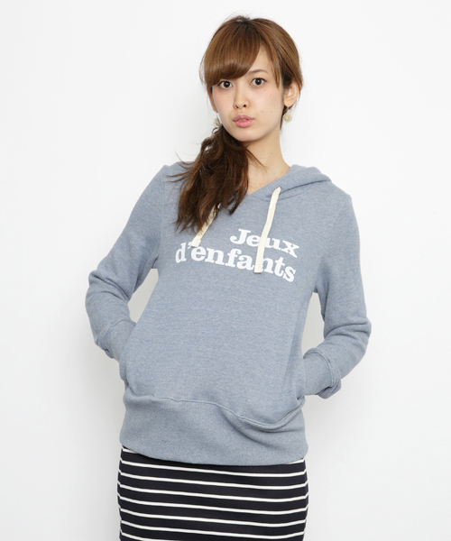 SILAS(サイラス)の「SWEAT HOODY JULIANNE(パーカー・レディース・アッシュグレー/ブルー・MEDIUM/SMALL)」の1枚目の写真