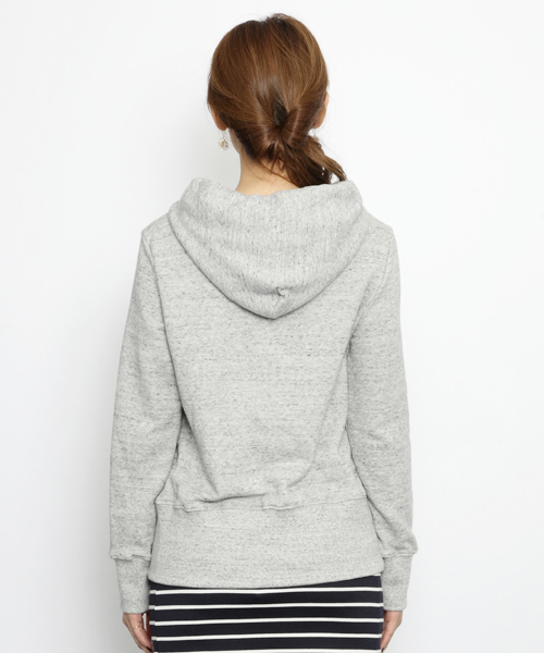 SILAS(サイラス)の「SWEAT HOODY JULIANNE(パーカー・レディース・アッシュグレー/ブルー・MEDIUM/SMALL)」の4枚目の写真