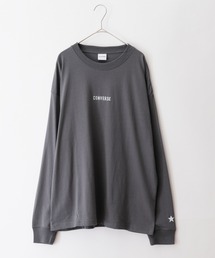 CONVERSE | CONVERSE/コンバース 別注 ロゴ刺繍 長袖 ビッグシルエットカットソー(Tシャツ/カットソー)