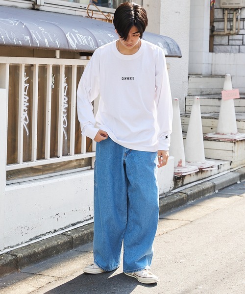 CONVERSE/コンバース 別注 ビッグシルエットデザインアソート 長袖