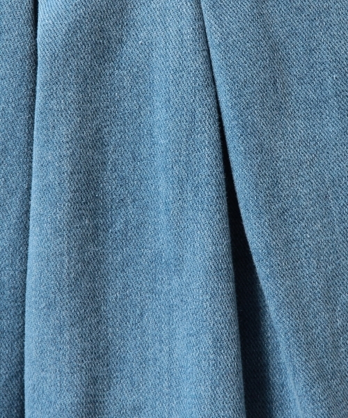 Another Edition（アナザーエディション）の「AE DNM TUCK PT # ◆（デニムパンツ・レディース・ライトブルー/コバルトブルー・SMALL/MEDIUM）」の11枚目の写真