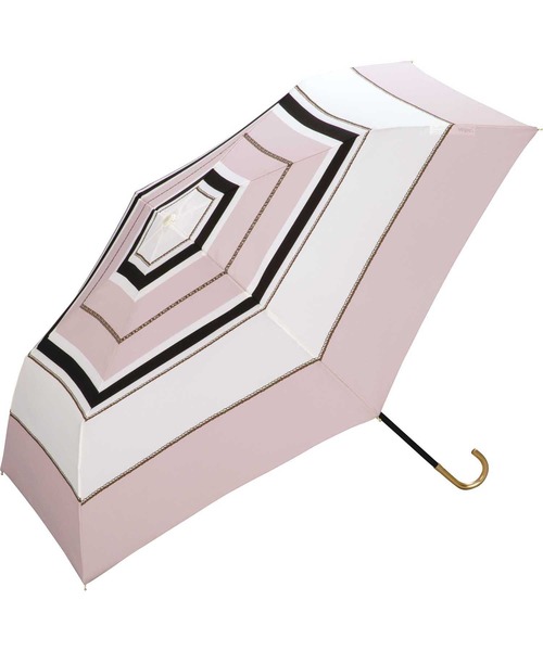 スカーフボーダーmini 折りたたみ傘 Wpc ダブリュピーシー のファッション 折りたたみ傘 セール