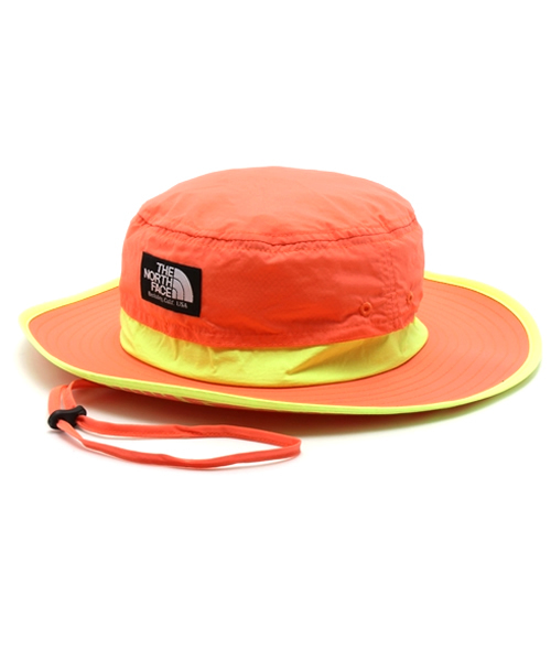 BEAMS(ビームス)の「○THE NORTH FACE / HORIZON HAT(ハット・メンズ・オレンジ/ネイビー・MEDIUM)」の1枚目の写真