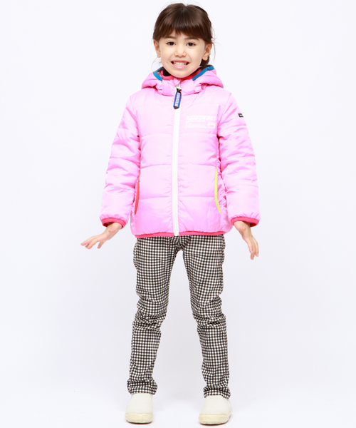 RUGGEDWORKS（ラゲッドワークス）の「ガールズ無地裏ボア中綿フリースジャケット（その他アウター・キッズ・サックスブルー/ピンク・80ｃｍ/110cm/100cm/120cm/130cm/140cm/90㎝）」の6枚目の写真