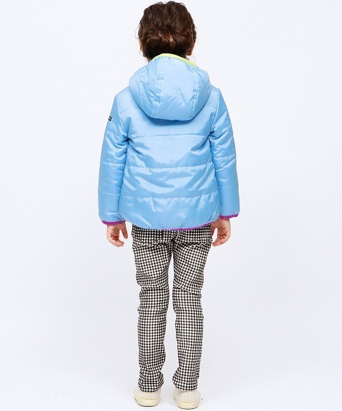 RUGGEDWORKS（ラゲッドワークス）の「ガールズ無地裏ボア中綿フリースジャケット（その他アウター・キッズ・サックスブルー/ピンク・80ｃｍ/110cm/100cm/120cm/130cm/140cm/90㎝）」の11枚目の写真