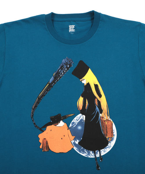 銀河鉄道999 Tシャツ 松本零士 鉄郎 メーテル 機械の体 ヤマト FXaPf 
