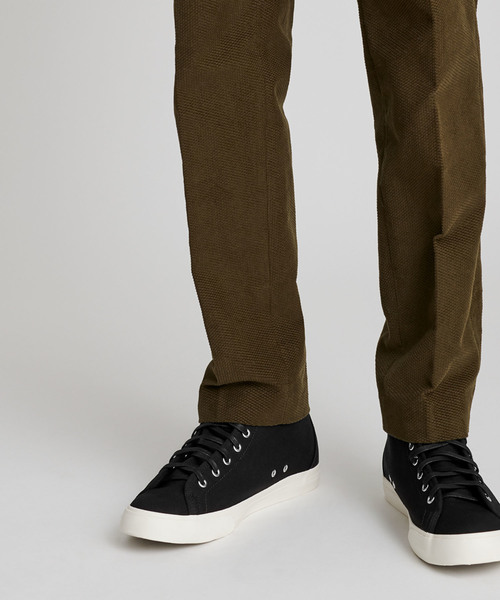 Saturdays NYC（サタデーズ ニューヨークシティ ）の「Mike High Canvas Sneaker（スニーカー・メンズ・ブラック/オリーブ/ピンク・25.0cm/26.0cm/27.0cm/28.0cm/29.0cm）」の7枚目の写真