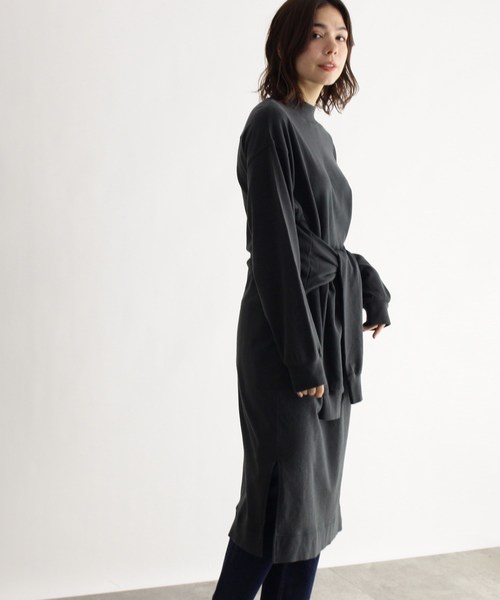 セール ウエストマーク裏毛ワンピース ワンピース Ozoc オゾック のファッション通販 Zozotown