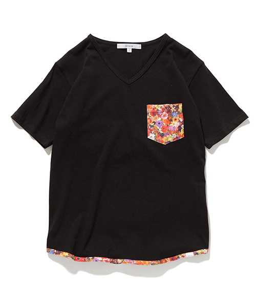 rehacer(レアセル)の「rehacer : Engage Pocket Cut Sew(Tシャツ/カットソー・メンズ・ホワイト/ブラック/ネイビー・LARGE/SMALL/MEDIUM/X-LARGE)」の2枚目の写真