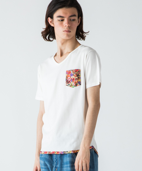 rehacer(レアセル)の「rehacer : Engage Pocket Cut Sew(Tシャツ/カットソー・メンズ・ホワイト/ブラック/ネイビー・LARGE/SMALL/MEDIUM/X-LARGE)」の10枚目の写真