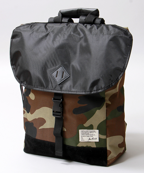 WEGO(ウィゴー)の「WEGO/フラップリュック(バックパック/リュック・メンズ・ブラック/ネイビー/その他1・FREE)」の6枚目の写真