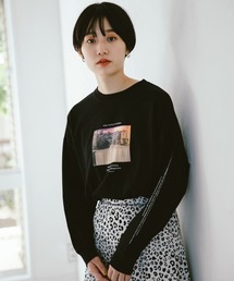 PAGEBOY | ノスタルジックフォトロンT(Tシャツ/カットソー)