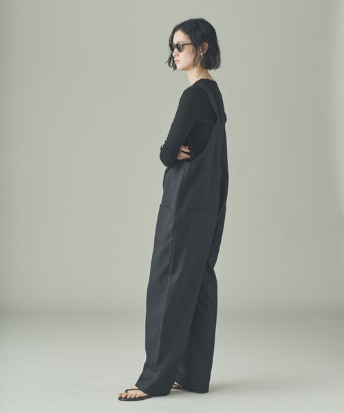 UNIVERSAL OVERALL（ユニバーサルオーバーオール）の「Curensology(カレンソロジー)/【UNIVERSAL OVERALL】オーバーオール（サロペット/オーバーオール・レディース・ブラック/ネイビー/ダークブラウン・FREE）」の13枚目の写真