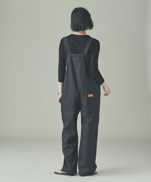 UNIVERSAL OVERALL（ユニバーサルオーバーオール）の「Curensology(カレンソロジー)/【UNIVERSAL OVERALL】オーバーオール（サロペット/オーバーオール・レディース・ブラック/ネイビー/ダークブラウン・FREE）」の15枚目の写真