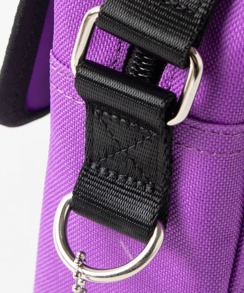 WEGO（ウィゴー）の「WEGO/ロゴフラップスクエアショルダーバッグ（ショルダーバッグ・レディース・ライトピンク/パープル/ホワイト/ブラック/シルバー・FREE）」の14枚目の写真