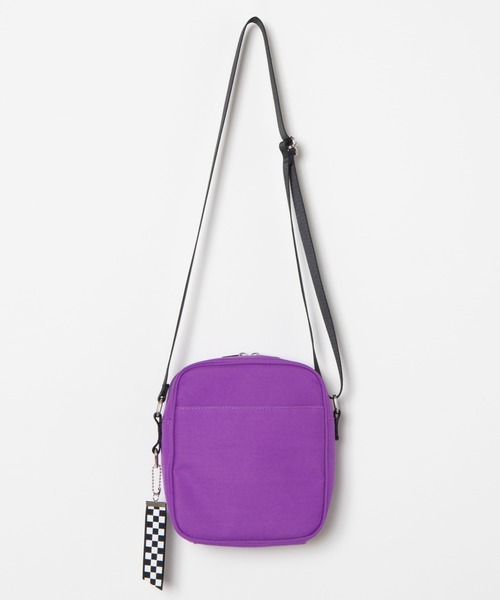 WEGO（ウィゴー）の「WEGO/ロゴフラップスクエアショルダーバッグ（ショルダーバッグ・レディース・ライトピンク/パープル/ホワイト/ブラック/シルバー・FREE）」の10枚目の写真