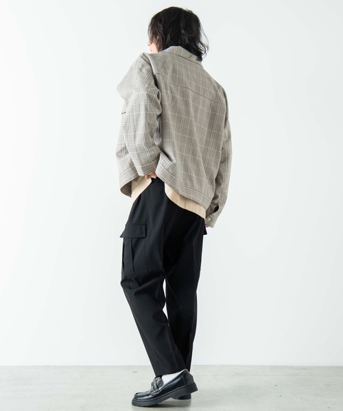 WEGO（ウィゴー）の「WEGO/【セットアップ対応商品】TRカーゴスラックス（スラックス・メンズ・ブラック・MEDIUM/LARGE）」の3枚目の写真