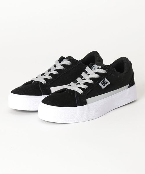 DC(ディーシー)の「ローカット LYNNFIELD DK201004(スニーカー・キッズ・ブラック×ホワイト・23.0cm/24.0cm/22.0cm/17.0cm/18.0cm/19.0cm/20.0cm/21.0cm)」の1枚目の写真