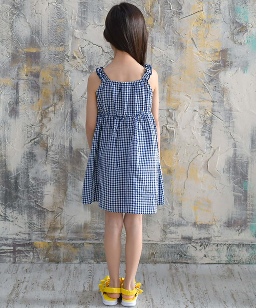 Bee des Bee（ビーデスビー）の「ワンピース（ワンピース・キッズ・ネイビー/サックスブルー・130cm/150cm/100cm/110cm/120cm/140cm）」の10枚目の写真